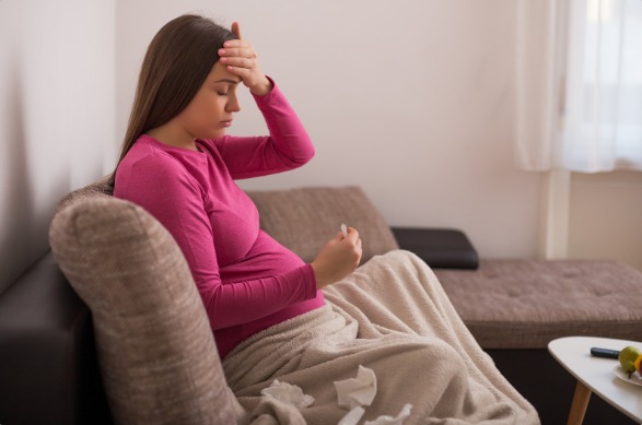 bahayakah badan panas saat hamil