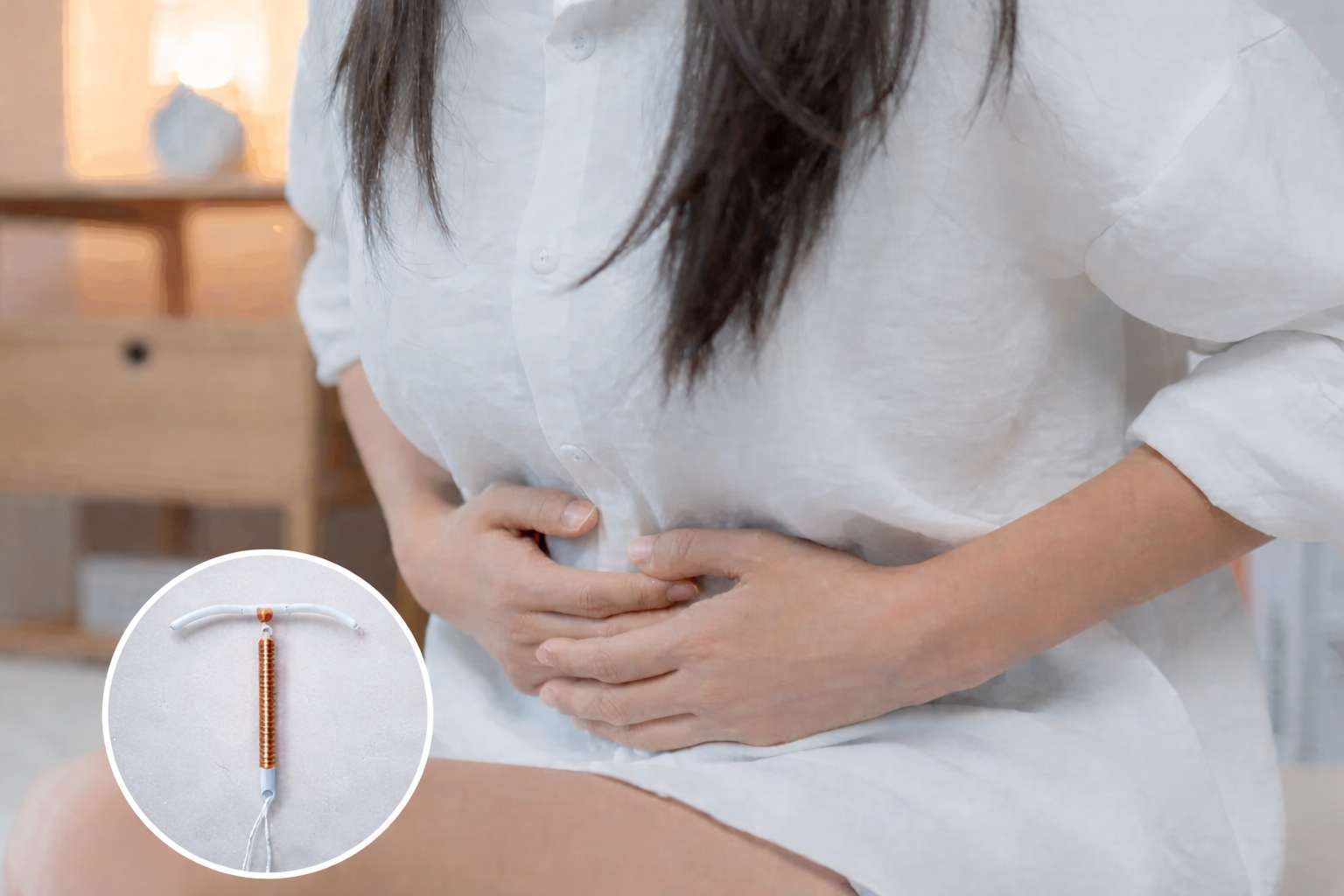 kenapa memakai kb iud perut sering nyeri