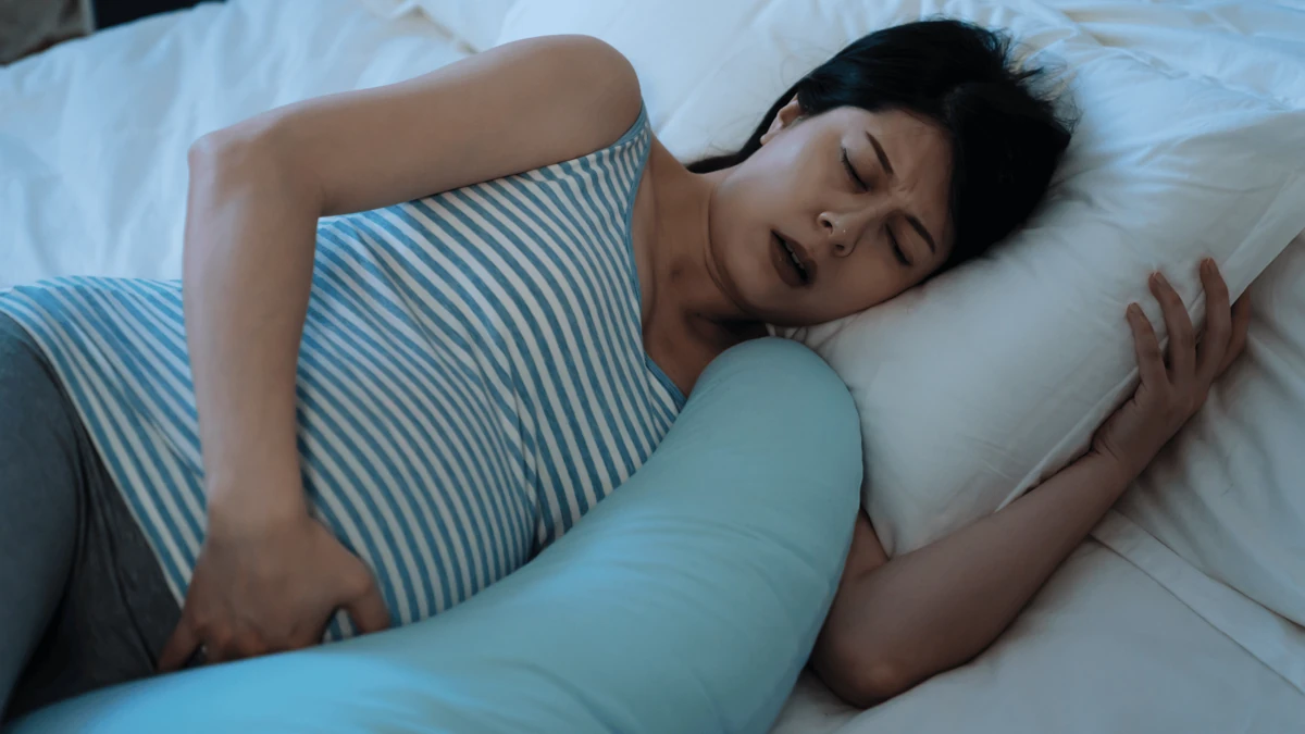 tidur saat kontraksi